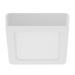 LED svietidlo na povrchovú montáž White Square 6W 360lm 4000K Neutral ECOLIGHT