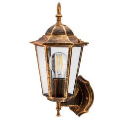Vonkajšie svietidlo E27 Záhradná nástenná lampa Patina BELLIS LUMILED