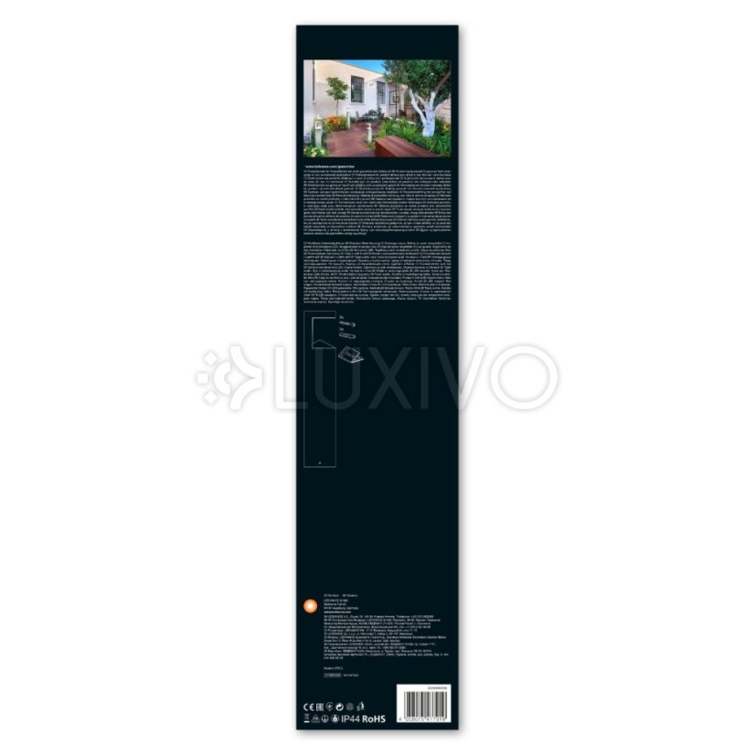 Záhradné závesné svietidlo LED 9W Endura Style PIRAMID 50cm LEDVANCE