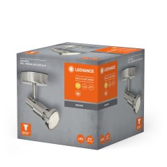 Stropné bodové svietidlo LED SPOT 1x GU10 sivé 2,6W 2700K teplé LEDVANCE