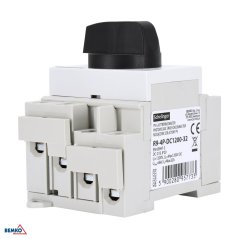 Hlavný odpojovač izolačný PV 4-pólový 1200V IP20 32A Schelinger