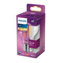 LED žiarovka E27 A60 7W = 60W 806lm 2700K Warm Filament PHILIPS