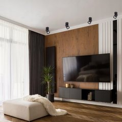 TIMO Nástenné stropné svietidlo Nástenné svietidlo Reflektor Halogénové svietidlo Pohyblivé 1xGU10 Black LVT