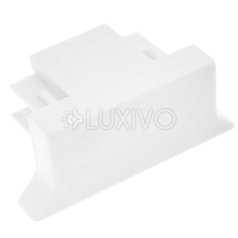 Biela jednofázová hliníková prípojnica pre reflektory 200 cm