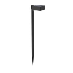 Záhradná Solárna lampa LED 1,5 W 200 lm 2700 K čierna Vynce Philips