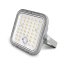 LED reflektor solárny so senzorom 20W 1400lm 5000K neutrálna 90° 3, 2V IP65 IK07 nástenný sivý VIDEX