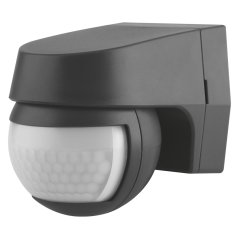 Vonkajší pohybový a súmrakový senzor 110° sivý IP44 Osram