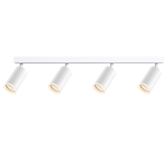 Nástenné a stropné svietidlo 4x GU10 White PARIS Sanico Goldlux