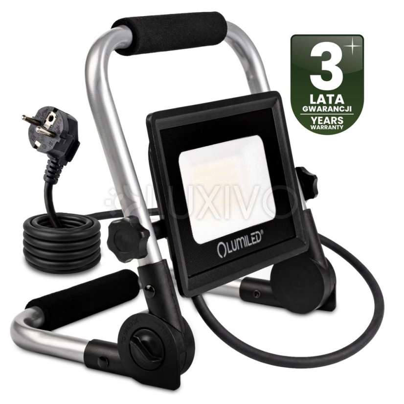 Reflektor LED Halogén lampa prenosná GRAVON 50W 4000K LUMILED