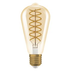 Dekoratívna LED žiarovka ST64 Edison E27 8,8W = 60W 806lm 2400K Warm 300° Dimmable Vintage 1906 Osram