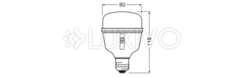 Žiarovka Osram STAR GROW LED na podporu rastu rastlín E27 20W 650lm 110°