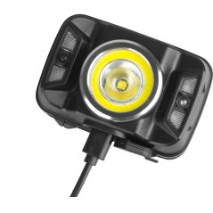 Dobíjací LED svetlomet so senzorom pohybu XTE 5W + COB 10W VA0025 VAYOX