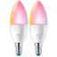 2x LED žiarovka E14 Candle C37 4,9W = 40W 470lm 2200-6500K RGB + TW Smart SMART WiFi Bluetooth App WiZ