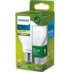 LED žiarovka E27 A60 4W = 60W 840lm 2700K Warm Filament Milk PHILIPS Ultra Efficient