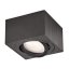 Povrchová montáž svietidla HALOGEN SPOT 50mm Black Square Movable OH37S Kobi