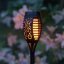 LED IGNIS Solárne záhradné svietidlo s efektom plameňa 50 cm LUMILED