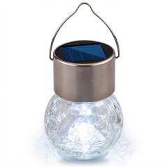 MARANTA IP44 6500K LUMILED Solar LED Garden Glass Pendant Ball Lamp