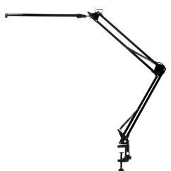 Stolová kresliarska LED lampa 8W CCT USB stmievateľná COSMI čierna Lumiled