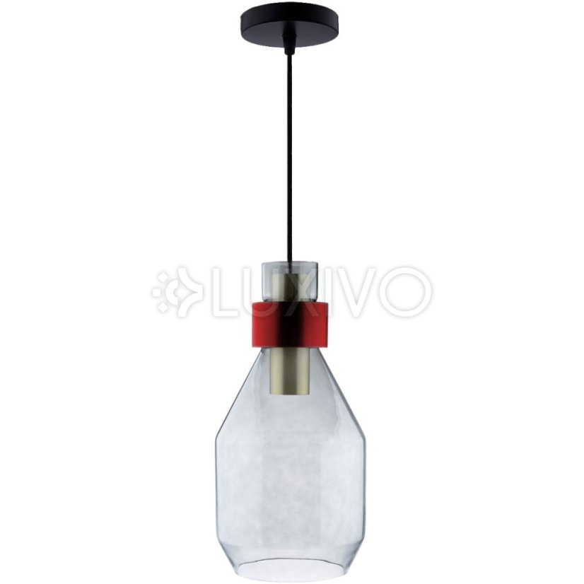 UMBRA závesné svietidlo ZWIS tmavé sklo pre LED 1xE27 LUMILED
