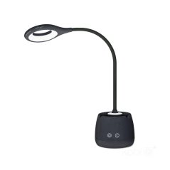 Stolová LED lampa akumulátorová 5W 180lm čierna Lusia LED2B