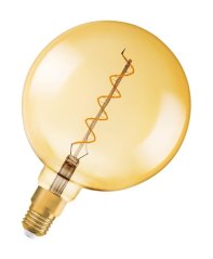 LED dekoratívna žiarovka guľa G200 E27 4W = 28W 300lm 2000K teplá 300° stmievateľná vintage 1906 Osram