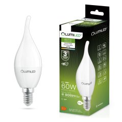 LED žiarovka E14 BA35 8W = 60W 806lm 4000K Neutrálna 180° LUMILED