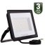 LED reflektor ZUNA2 100W 9000lm 6500K IP65 Black LUMILED