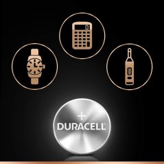 DURACELL SILVER BATÉRIA D 384 392 G3 SR41 Blister 1ks.