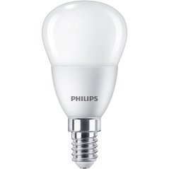 LED žiarovka E14 Ball P45 6W = 48W 620lm 2700K Warm Essential Philips