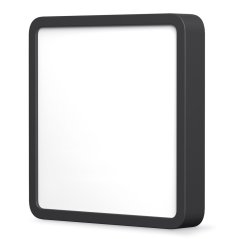 LED stropné svietidlo na povrchovú montáž 15W 1850lm 4000K Neutral Black Videx