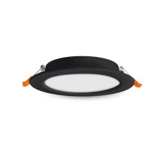 LED panel Zapustené svietidlo 6W 620lm 4000K Neutral Black Videx