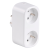 Dvojzásuvka inteligentná so spínačom 16A 3680W SMART WiFi Sanico Goldlux