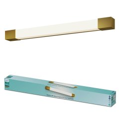 Kúpeľňové svietidlo 10W 1500lm 2700K 62cm IP44 Copper Rover Philips nad zrkadlom