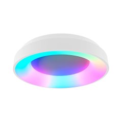 LED plafón povrchová montáž 72W 7500lm 2700-6000K CCT + RGB biela stmievateľná + diaľkové ovládanie EDGE Videx