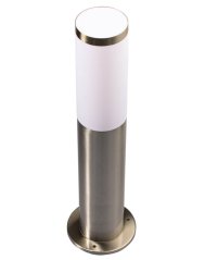 Záhradné svietidlo LED stĺpik E27 TUBA LOW SATIN 45cm