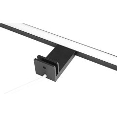 KÚPEĽŇOVÉ NÁSTENNÉ SVIETIDLO BESTA LED 15W 4000K 60CM IP44 ČIERNA