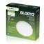 LED stropné svietidlo nástenné 18W IP44 okrúhle GLORY 2 Diamant 33cm LUMILED