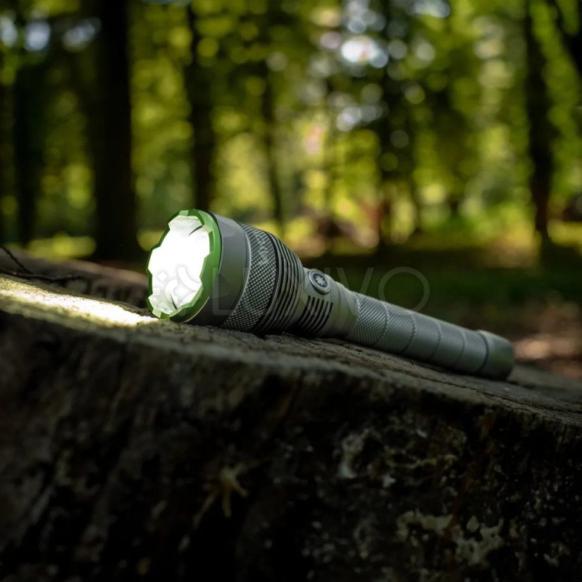 Taktická LED baterka Vodotesné dobíjateľné USB- C 10000lm IPX7 / OB 4 Vayox