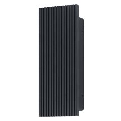 Vonkajšie nástenné svietidlo LED 12W 450lm 3000K teplá biela sivé IP54 Endura Osram