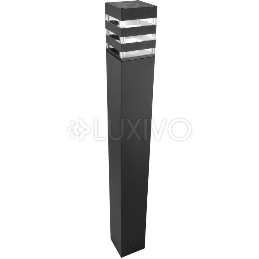 Záhradný vonkajší stojaci LED stĺp E27 12W TAXUS 2 80cm LUMILED