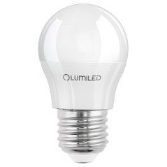 LED žiarovka E27 P40 2,5W = 25W 249lm 4000K Neutrálna 180° LUMILED
