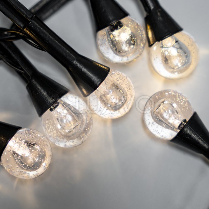 Solárna záhradná girlanda 20LED zapichovacia 5, 80m HAKON Lumiled