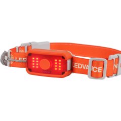 LED hlavové svietidlo dobíjateľné 3W 300lm 6500K studené oranžové hlavné svetlo Ledvance