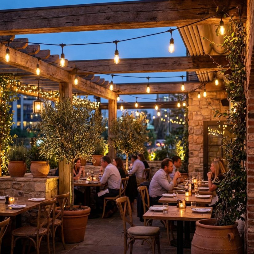 Solárna záhradná girlanda 15x LED ozdobné žiarovky 10, 4m 2700K teplá + diaľkový ovládač IP65 SOLLIS 2 LUMILED