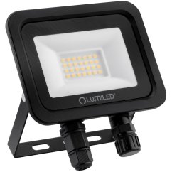 LED reflektor ZUME 30W 3300lm 4000K IP65 Black Advanced Lighting Series LUMILED