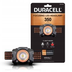 LED čelovka na batérie 3xAA 350lm 3 režimy DURACELL