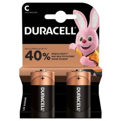 Alkalické batérie Duracell Basic C LR14 Blister 2ks
