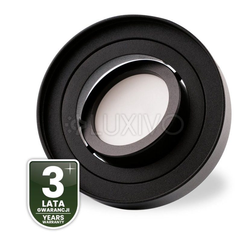 Svietidlo HALOGEN TUBA SPOT na zapustenú montáž Midi GU10 Lumiled Round Black 20mm
