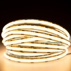 LED pásik COB 12V 50W 1920LED NEON IP65 teplý 8mm 5m
