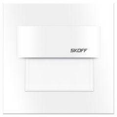 LED schodiskové svietidlo 1,8W 6500K 230V IP20 TANGO biela matná Skoff